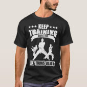 Black Belt Martial Training Karate Men Jiu Jitsu T-Shirt (Vorderseite)