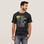 Black Belt Motivation Taekwondo Jiu Jitsu Karate T-Shirt (Vorne ganz)