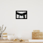 Black Belt Motivierend für Kampfkunst Poster (Küche)