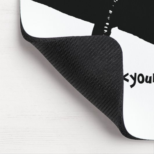 Black Belt Mousepad (Ecke)