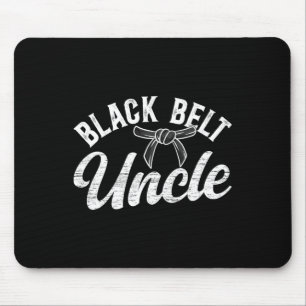Black Belt Onkel Karate Onkel Proud Karate Onkel Mousepad