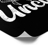 Black Belt Onkel Karate Onkel Proud Karate Onkel Poster (Ecke)