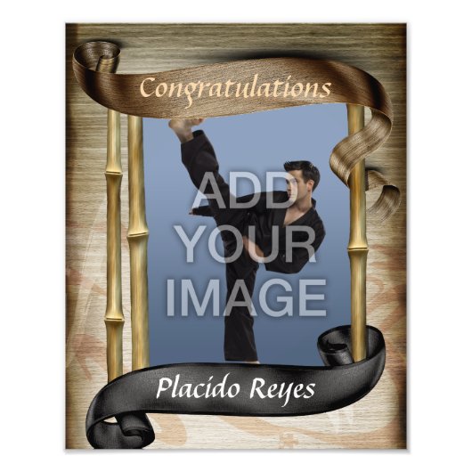 Black Belt Portrait 1 Foto (Vorne)