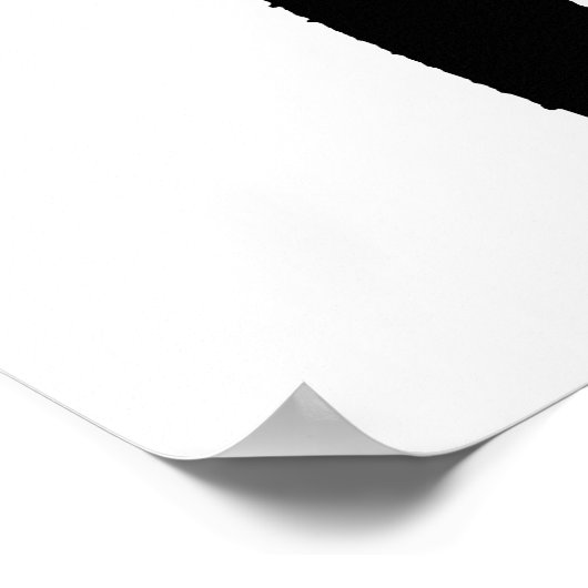 Black Belt Poster (Ecke)