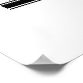 Black Belt Poster (Ecke)