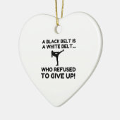 BLACK BELT REFUSAL KERAMIK ORNAMENT (Links)