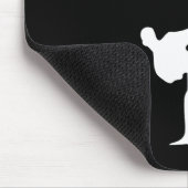 Black Belt Sprichwort Karate Martial Arts Mousepad (Ecke)