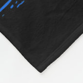 Black Belt Sprichwort Karate Taekwondo Kampfkünste Fleecedecke (Ecke)