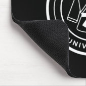 Black-Belt-Universität Mousepad (Ecke)