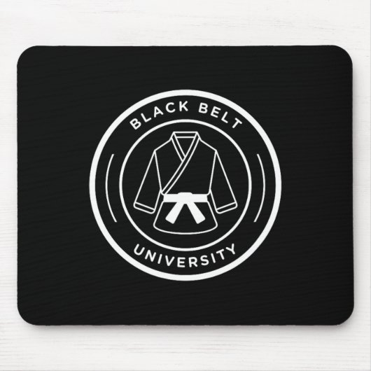 Black-Belt-Universität Mousepad (Vorne)