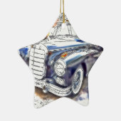 Black Benz Keramik Ornament (Rechts)