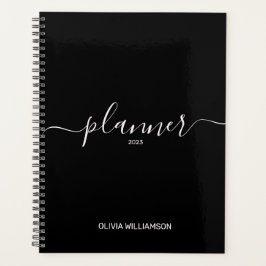 Black Beruflich Business Planner Planer