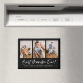 Black Best Opa je Vier-Foto-Magnet Magnet (In Situ (Geschirrspüler))