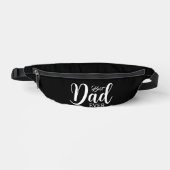 Black Best Vater Pater Happy Vathers Day 2024 Bauchtasche (Vorderseite)