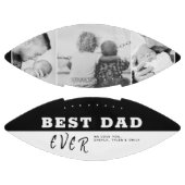 Black Best Vater Vatertag 3 FotoCollage Football (Paneele)