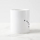 Black Big Dipper Jumbo-Tasse (Vorderseite)