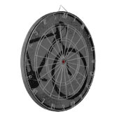 black bike in a circle dartscheibe (Vorderseite Links)