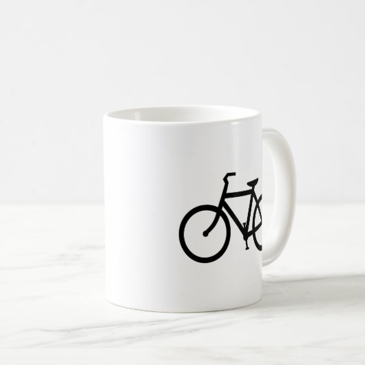 Black Bike Route Kaffeetasse (VorderseiteRechts)