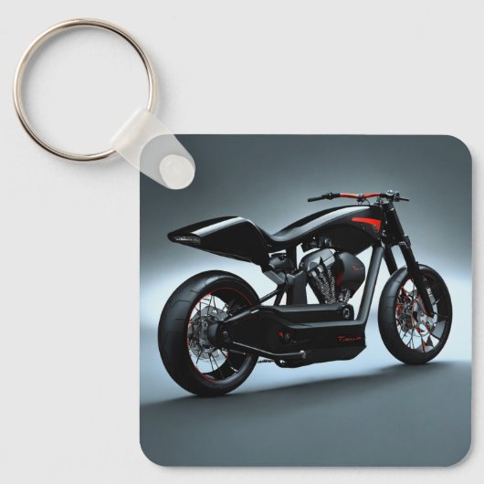 Black Bike Schlüsselanhänger (Vorderseite)