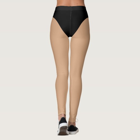 Black Bikini Leggings (Rückseite)