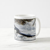 Black Billed Rocky Mountain Magpie Tasse (VorderseiteRechts)