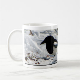 Black Billed Rocky Mountain Magpie Tasse