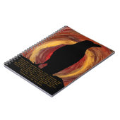 Black Bird - Das Raven-Notebook Notizblock (Linke Seite)