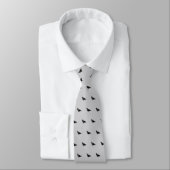 Black Bird Neck Tie Krawatte (Gebunden)