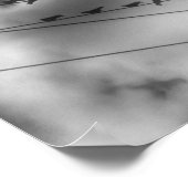 Black Bird Poster (Ecke)