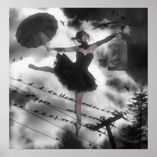 Black Bird Poster (Vorne)