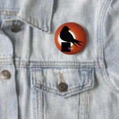 Black Bird Silhouette Sun Thunder_Cove Button (Beispiel)