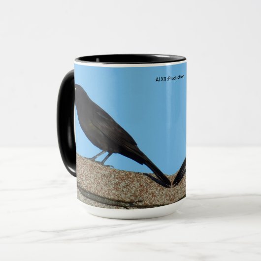 Black Bird-Tasse Tasse (Vorderseite Links)