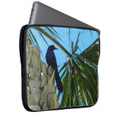 Black Bird Tree Laptopschutzhülle (Vorne Rechts)