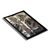 Black Birds Notizblock (Rechte Seite)