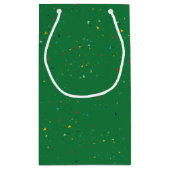 Black Birthday Balloons und Sparkler Kleine Geschenktüte (Rückseite)