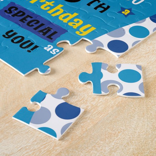 Black Birthday Boy Puzzle (Seite)