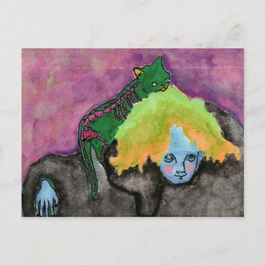 Black Blanket 3 Postkarte (Vorderseite)