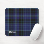 Black & Blue Clark Tartan Kariert Mousepad (Mit Mouse)
