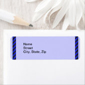 Black Blue Diagonal StripesSeitliche Adresse (Insitu)