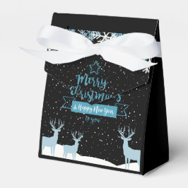 Black Blue Frohe Weihnachtsgeschenk Box Geschenkschachtel