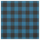 Black Blue Gingham Karos Stoff (Muster)