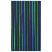 Black Blue Green Stripes Tischdecke (Vorderseite)