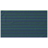 Black Blue Green Stripes Tischdecke (Vorderseite (Horizontal))