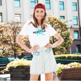 Black Blue Modern Wildstyle T-Shirt