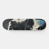 Black & Blue Mountain Skateboard (Horizontal)