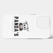 Black Blue Panda Playlist iPhone 13 Pro Hüllen (Rückseite (Horizontal))