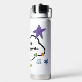 Black Blue Personal Water Flasche (Hinten)