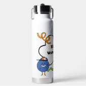 Black Blue Personal Water Flasche (Vorderseite)