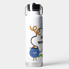 Black Blue Personal Water Flasche