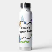 Black Blue Personal Water Flasche (Links)